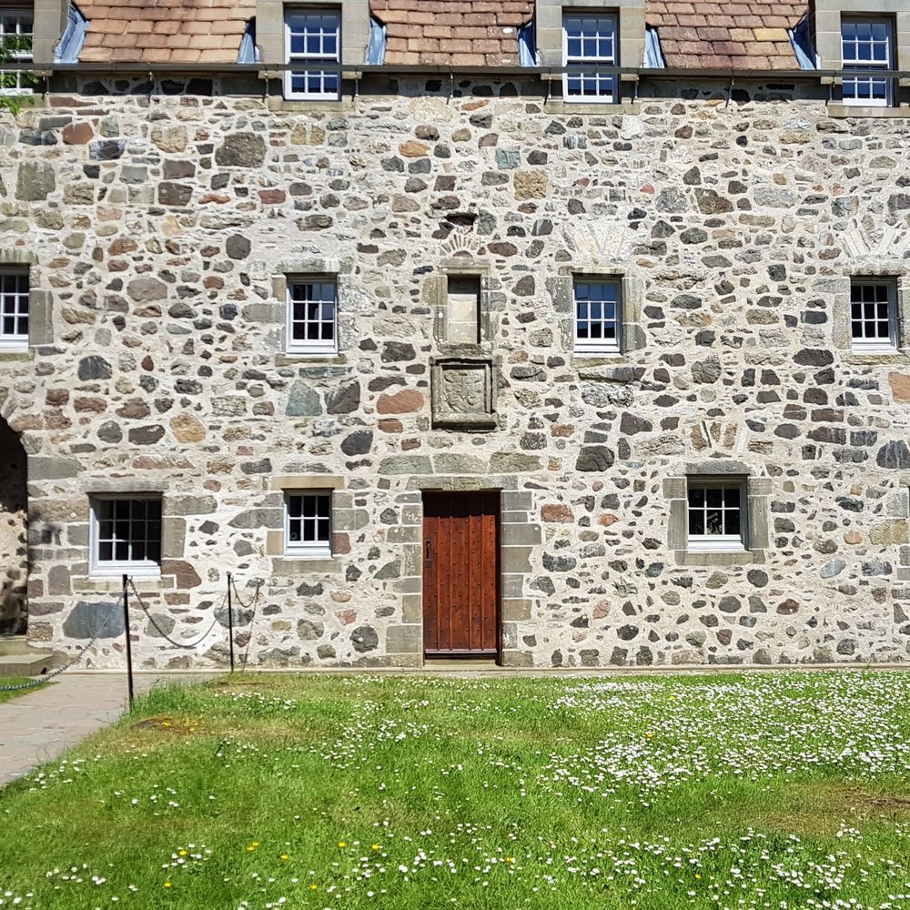 North wing windows after restoration